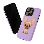 French Bulldog Bat Ears Kawaii Pet Dog Art Tough Phone Case