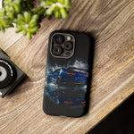 Camaro ZL1 Phone Case, Blue Track Smoke Studio Cover