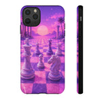 Pastel Chess Infinite Board Vaporwave Art Tough Phone Case