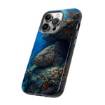 Grouper Reef Phone Case, Sunbeam Ledge Marine Art Tough Cover