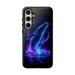 Neon Holographic Whale Phone Case | Tough Case