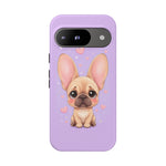 French Bulldog Bat Ears Kawaii Pet Dog Art Tough Phone Case