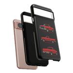 Chevy Square Body Truck Phone Case Red, Three-View Vector Cover