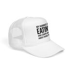 Funny Sarcastic Hat My Hobbies Are Eating and Complaining Humor Cap