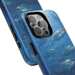 Amberjack School Phone Case, Open Water Sunlight Tough Cover