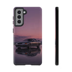 Sunset Skyline GT-R R32 phone case | car reflection, purple dusk