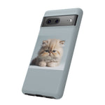 Fluffy Persian Kitten phone case | Tough Cases