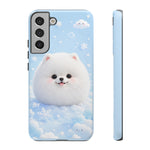 Samoyed Kawaii Snowball Chibi Pet Dog Breed Art Tough Phone Case