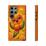 Sun Conure Kawaii Citrus Art Tough Phone Case