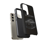 SS396 Malibu Black Glow Phone Case Trim Badge Black Car Art Gift
