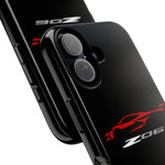 Torch Red C8 Z06 Phone Case for Chevy Fans, Tough Protective Cover