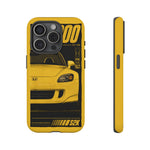 S2000 Spa Yellow Retro 90s JDM Car Tough Phone Case