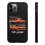 1969 GTO Judge Orange Muscle Car Tough Phone Case Cover Gift