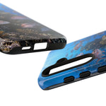 Snapper Reef Phone Case, Sunlit School Ocean Fishing Tough Cover