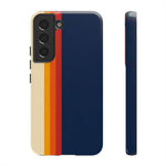Retro Rainbow Stripe Phone Case | Tough Phone Case