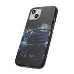 Camaro ZL1 Phone Case, Blue Track Smoke Studio Cover