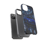 Skyline GT-R R34 Bayside Blue Tokyo Night Art Tough Phone Case