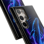 Neon Holographic Whale Phone Case | Tough Case
