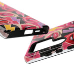 Pop Art Lips and Lightning Bolt Phone Case