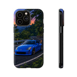 350Z Touge Blue Sports Car Road Sunset JDM phone case | Tough Cover