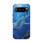 Whale Shark Phone Case, Sunlit Spotted Pattern Cover