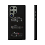 Black Silverado Classic Pickup Tough Phone Case for Chevy Truck Fans