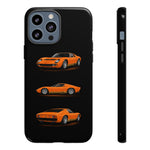 Orange Miura Classic Supercar Tough Phone Case - 3 View