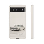 Impala White Studio Phone Case Studio Color Match Car Art