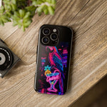 Neon Parrot Cocktails phone case | Tough Cases