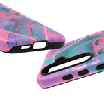 Neon Cyber Geisha phone case | Tough Case
