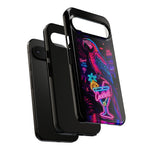 Neon Parrot Cocktails phone case | Tough Cases