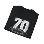 1970 Chevelle SS Distressed 70 Number Classic Car T-Shirt Vintage Fan Gift
