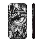 Manga Speed Lines Art Tough Phone Case