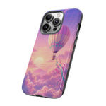 Pastel Hot Air Balloon Vaporwave Art Tough Phone Case