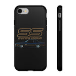 Monte Carlo SS Phone Case Black Gold Muscle Car Cover Gift Art