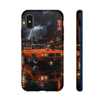 70 GTO Judge Phone Case, Rainy City Night Muscle Car Cover