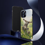 Playful Dog in Meadow Great Dane phone case | Puppy Art Tough Cover