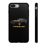 1979 Trans Am Firebird Phone Case Black Gold Muscle Tough Cover Art