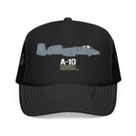 A-10 Warthog Thunderbolt II Military Aircraft Aviation Cap Snapback Trucker Hat