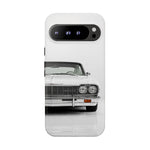 White Impala Phone Case, Classic 64 Lowrider Style Cover, Gift for Guys