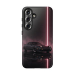 FC RX-7 Pink Neon Fog Column Tough Case