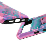 Neon Cyber Geisha phone case | Tough Case