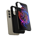 Neon Tiger and Koi Phone Case | Tough Case
