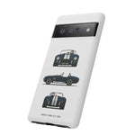 1966 Cobra Blue White Stripe Roadster Tough Phone Case Cover