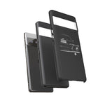 1970 Chevelle SS Black Half Front Tough Phone Case Cover Gift