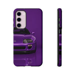 Purple Supra Phone Case, MK4 90s JDM Legend Tough Protective Cover for Men