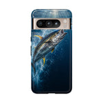 Yellowfin Tuna Phone Case, Deep Sea Fishing Tough Cover for Men