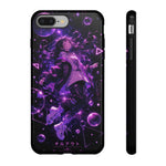 Chillout Floating Anime Girl Phone Case – Dreamy Vaporwave Aesthetic