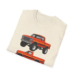 Orange 1979 F150 T-Shirt | Classic Pickup Truck Illustration