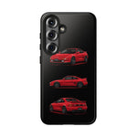 Red MR2 JDM Sports Car Phone Case Tough Multi View